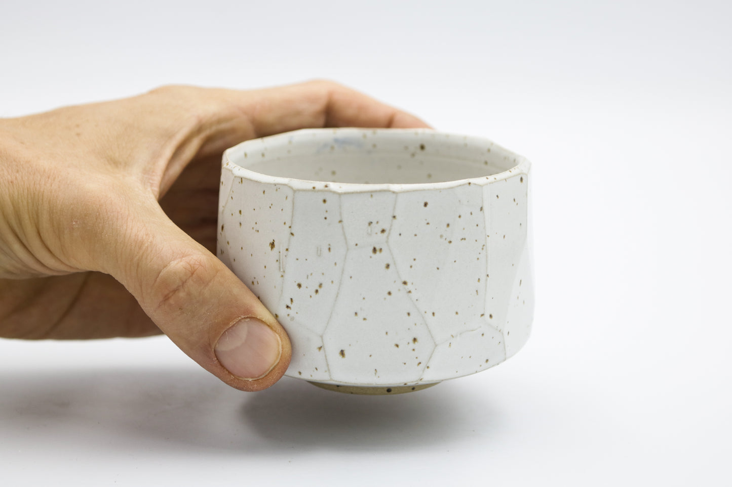 HANKA MATTE WHITE SPECKLE